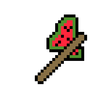 [b65a63] Watermelon Axe