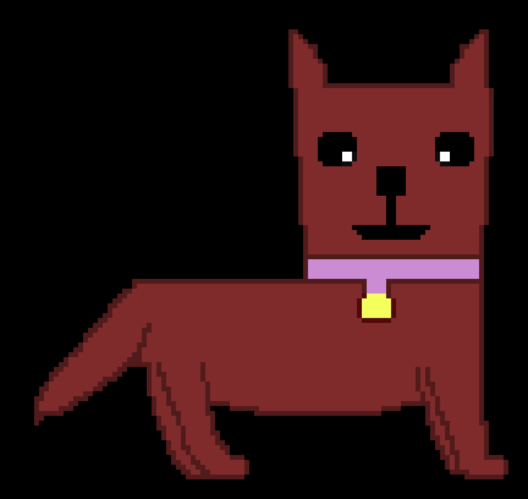 [9664c4] dog pixel art