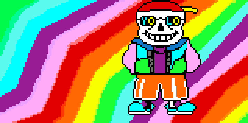 [9664c4] Fresh sans (with backround)