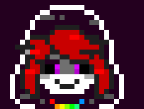 a colored face for my chara
