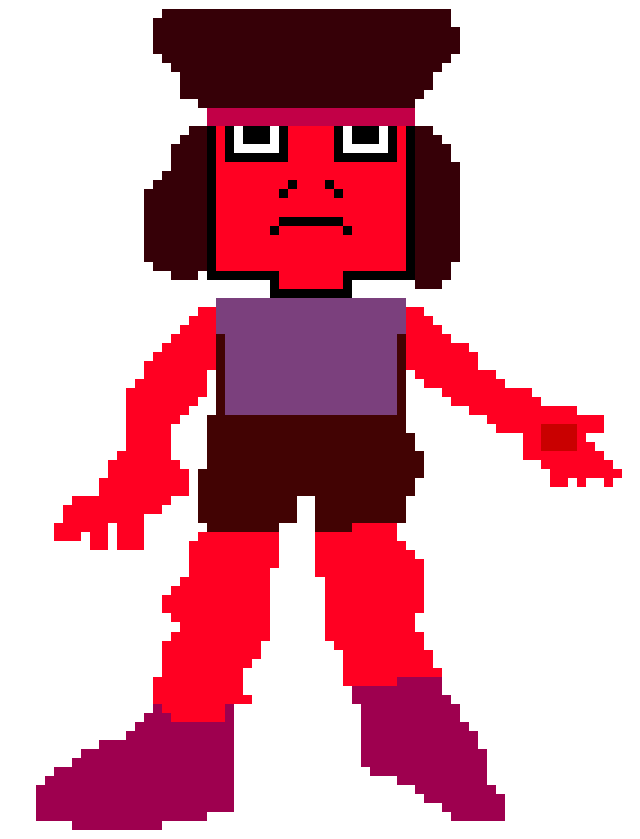 [9664c4] Steven Universe Ruby | UnderTale Sprite