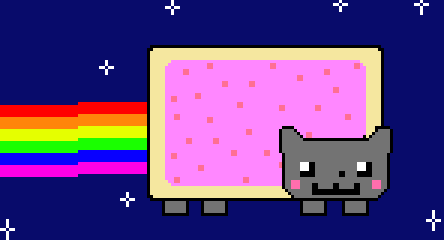 [6c6f19] nyan cat