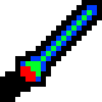[9664c4] terraria hardmode hollow biome sword