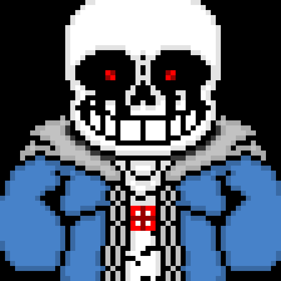 [b7db12] murderer sans phase one(killer after murder time trio)- amongus man