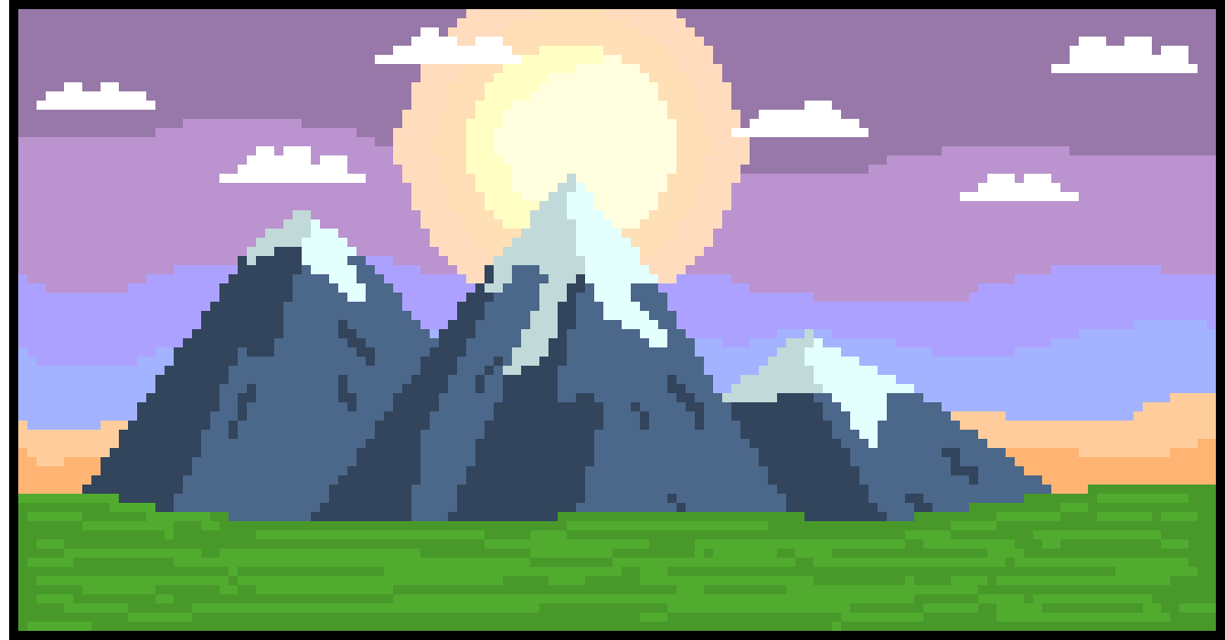 [32f2bb] Mountain Range