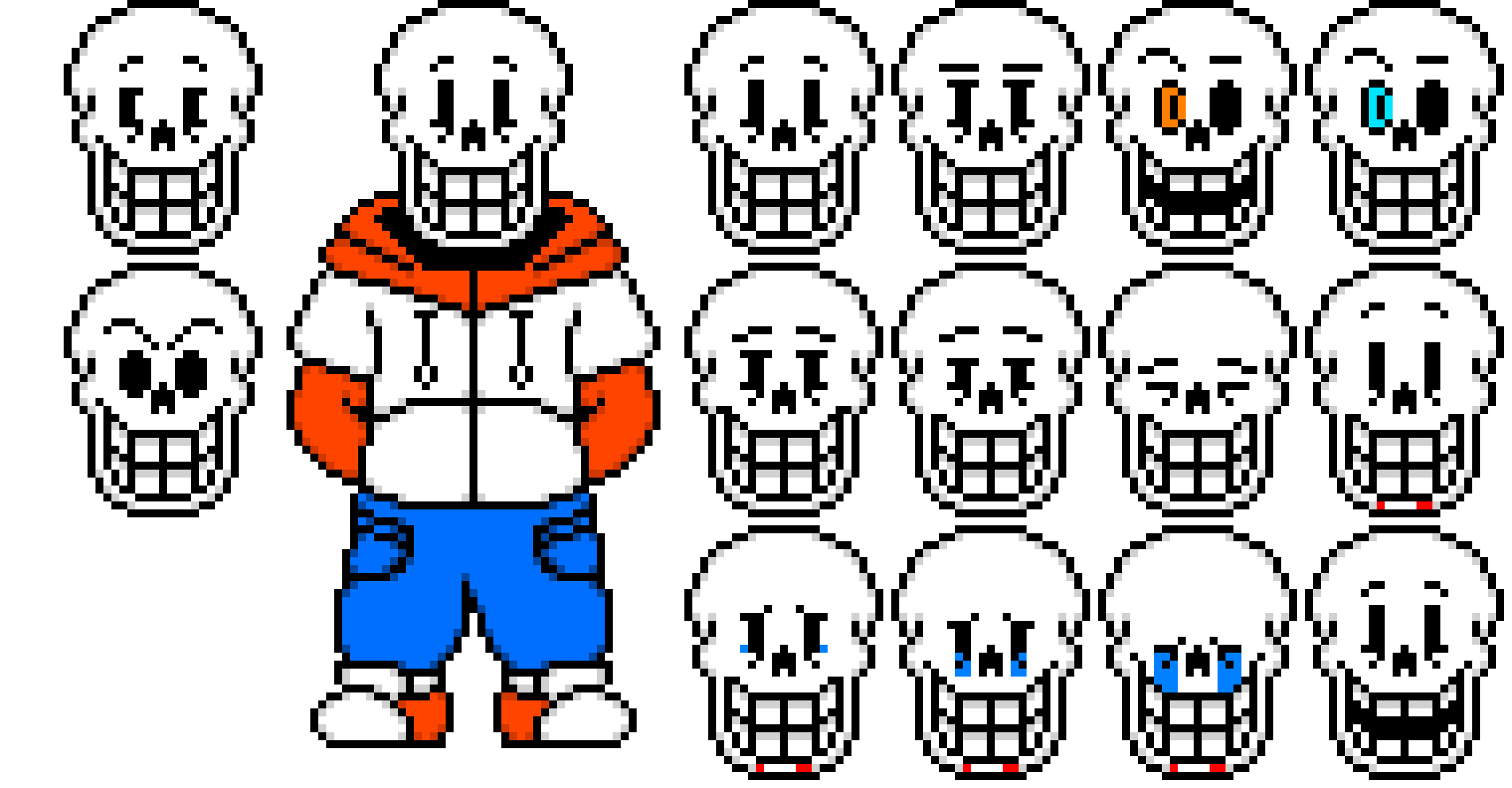 TS!US! Papyrus (With expressions!)
