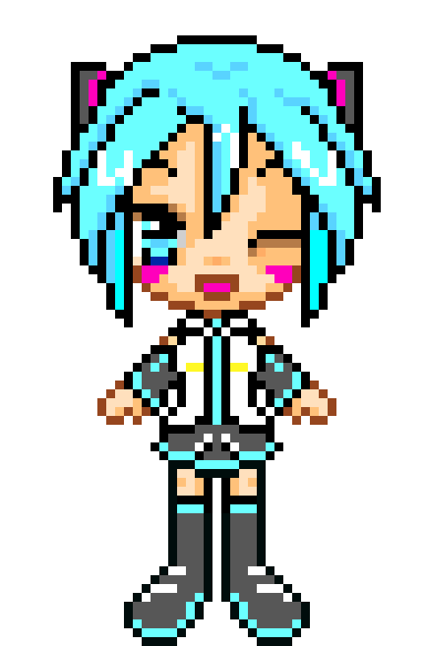 Hatsune Miku - Short Hair