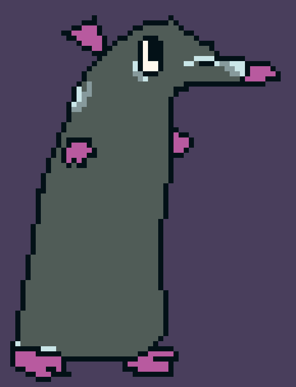 [1c494a] Tall Rat