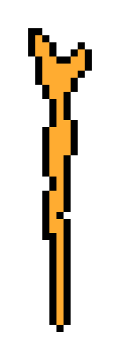 [9664c4] Wooden staff