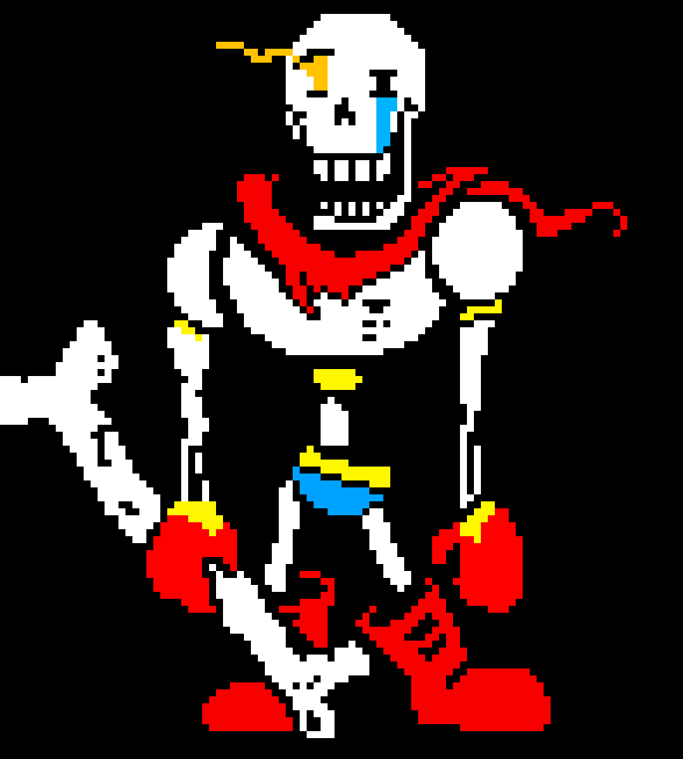 [c6437a] Undertale Papyrus sprite