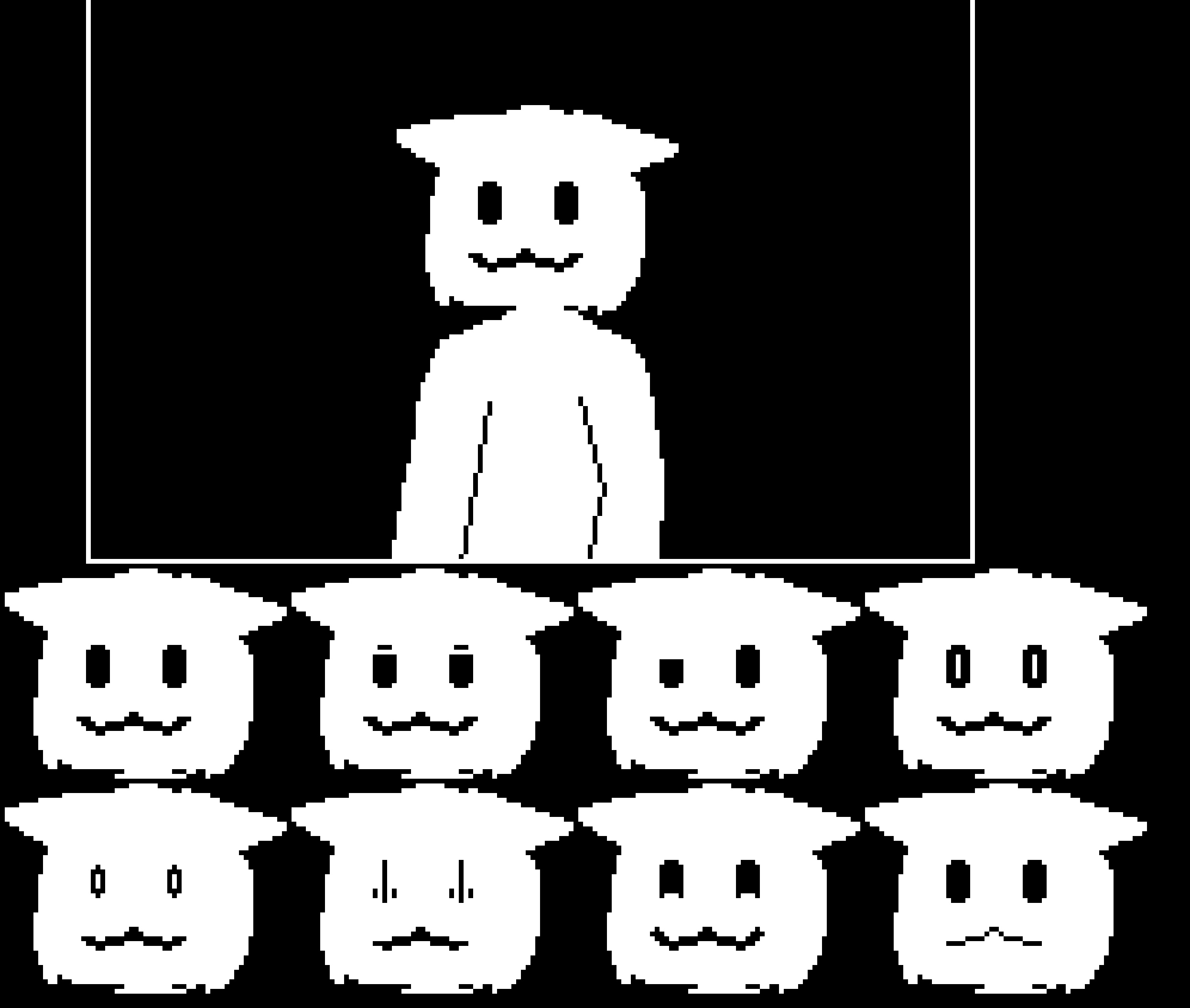 "There face palette, for "Many Names"...