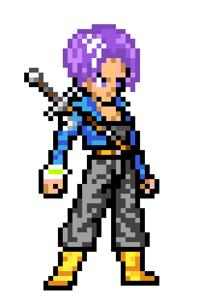 [993fcc] DBZ What If The Future Timeline Wasn’t Erased? Trunks, Savior Of The Future Super Saiyan Royal Purple  