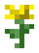 [4f7cdc] Minecraft yellow flower