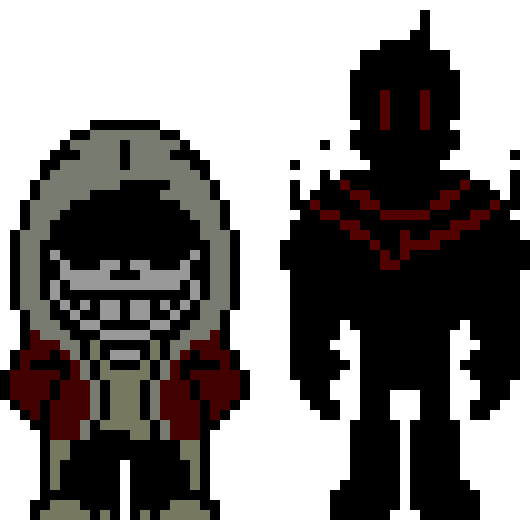 [6c26bc] Dustblood: Renewed Bloodlust - Drew the Skeleton and Apparition Illustor the Skeleton (Overview Sprite)