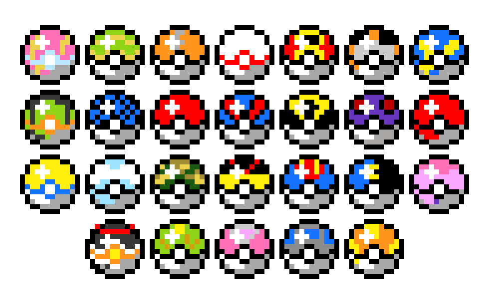 [9664c4] Pokeballs