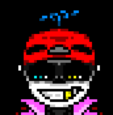 [691fe2] To answer you're question Caftar, i don't have my own sans because i can't make pixel art at all. Most of the stuff i use are imports, redraws or existing sprites with permission. I wish i could make pixel art. But i can't     -Cherry (Formerly Ash)