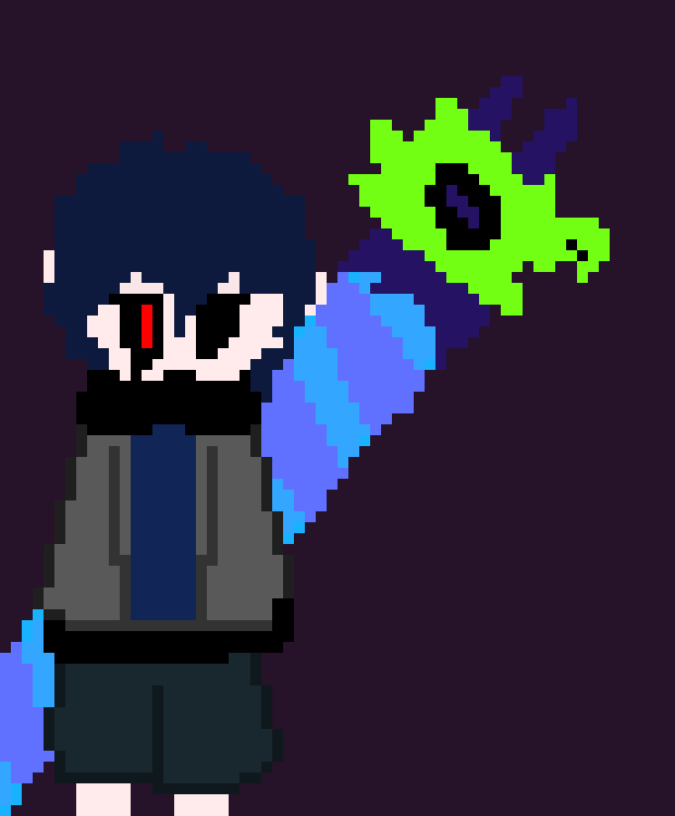 [904ba9] you left me no choice time for my specail attack suddley flowey and betty souls turn red black blue and green they could not move.
