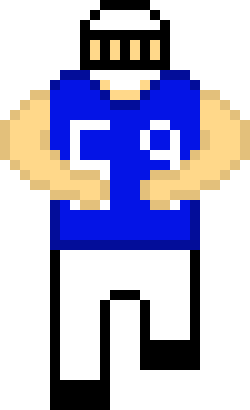 [9664c4] Football Blue 69