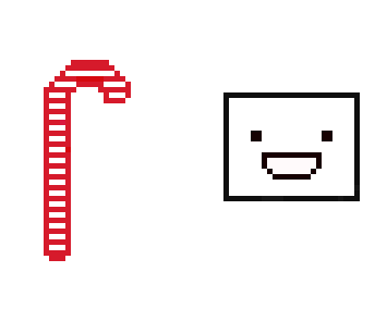 [9664c4] candy cane smile
