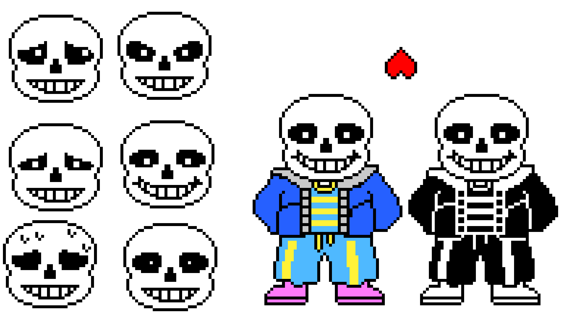 [9664c4] Undertale Shuffled story (Shuffle 1) Sans 