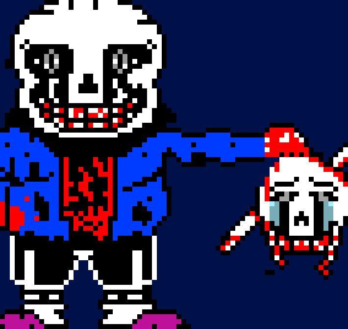 [cc3e57] insanity killer sans sprite