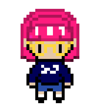 [b8e9b5] omori sprite: my girlfriend sprite