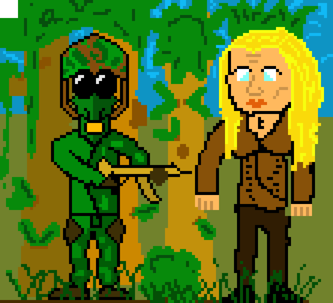 [9664c4] pixel art Dluhoš