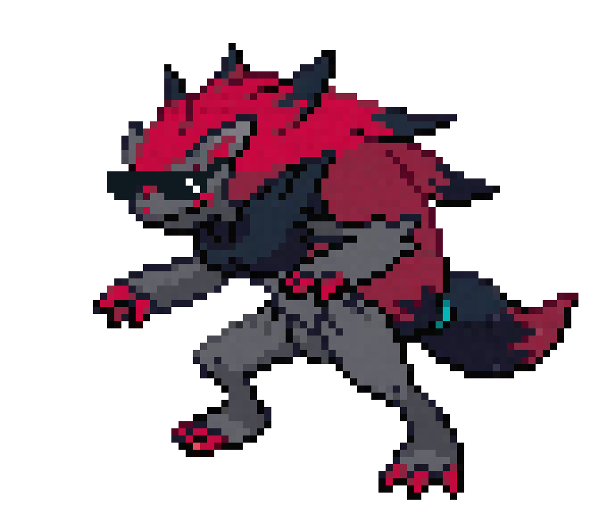 [7fbcbe] Zoroark With Sunglasses