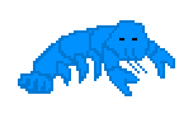 [d16ca3] pixel blue eyes closed