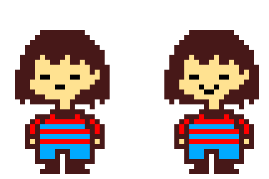 Fell Tale Frisk Emotes Newer
