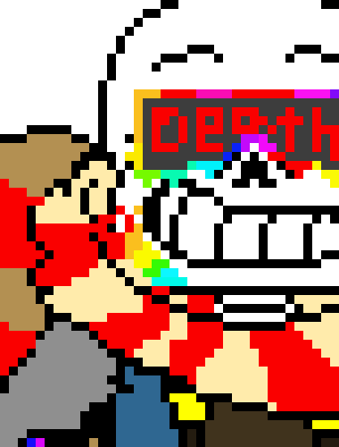 [45e36d] Ohhhh, Ive seen him AND I FUCKING HATE HIM - Fresh!Ink sans