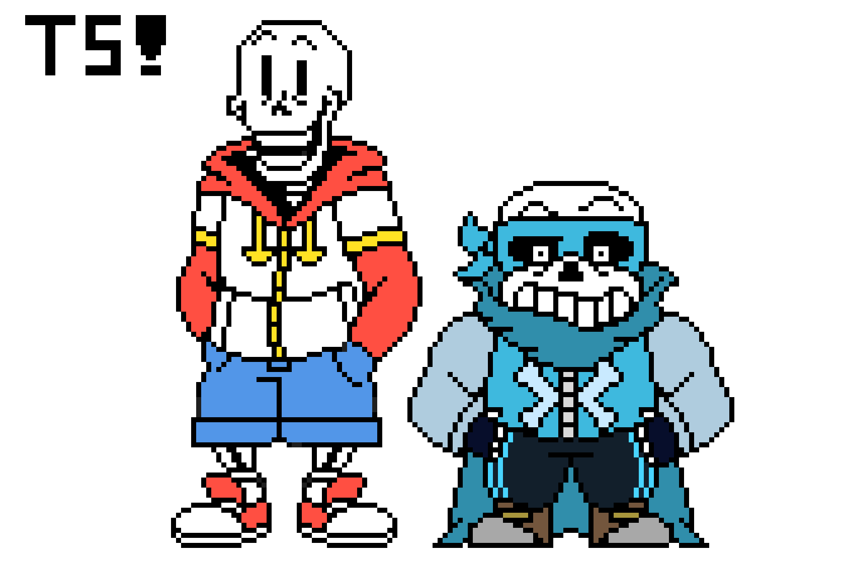 [f16278] TS! Underswap Sans & Papyrus (EPICIZED)