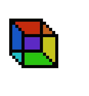trippy 3d square