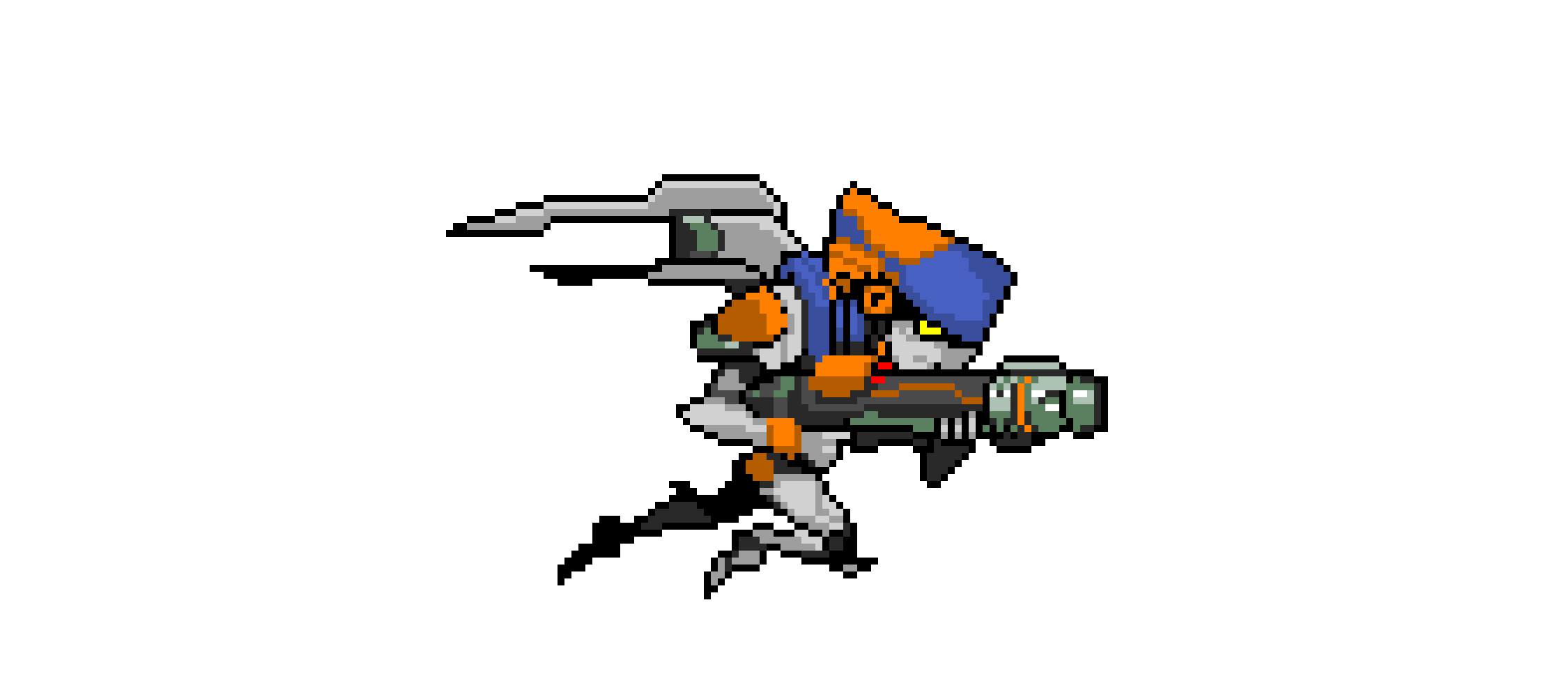 [9664c4] Pharah Pixel: Mechaqueen