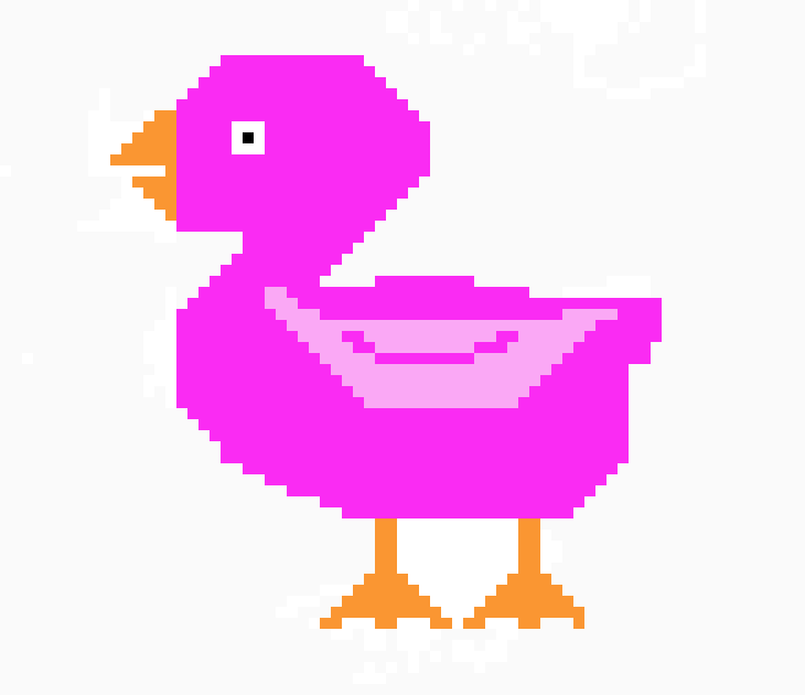 [9664c4] pink ducky