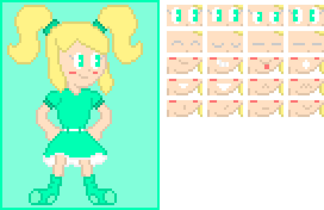 [838cb8] Delilah Spritesheet