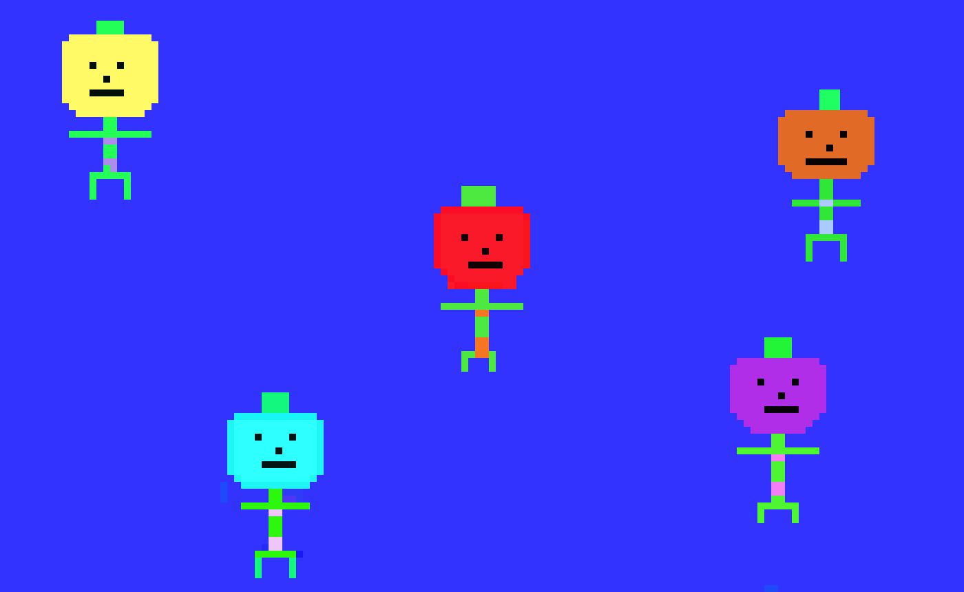 [96ebb7] dancing fruit