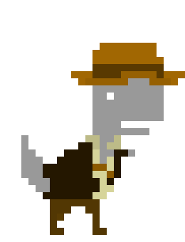 [9a6ad5] chrome dino jones no whip