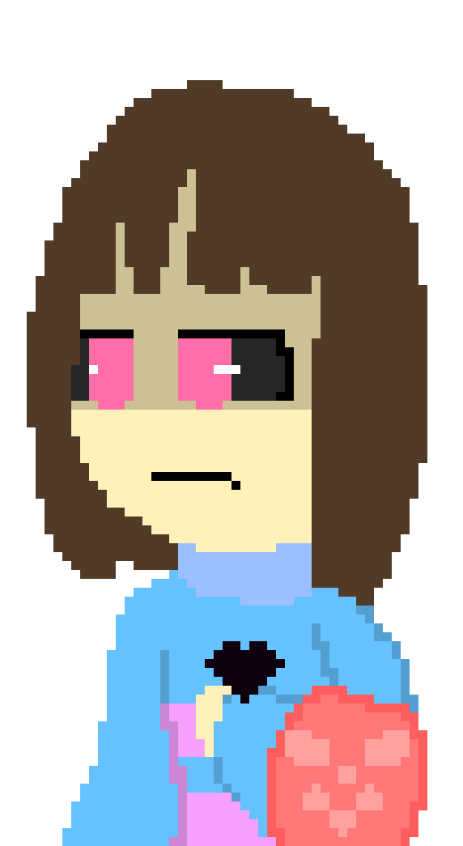 Possessed Frisk : Yeah I wanna go, * strikes CV sending him to the sky then makes 5 slicers go after him *