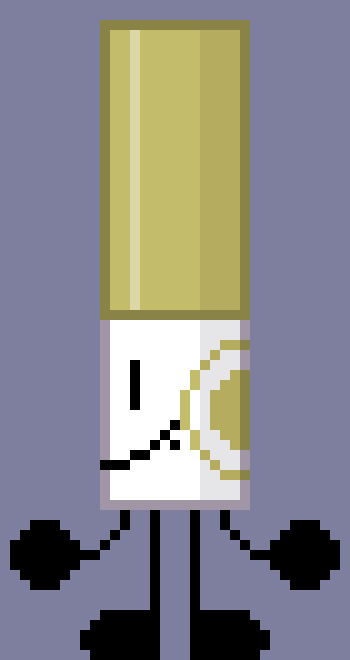 [912573] khaki marker is behind you -Marker