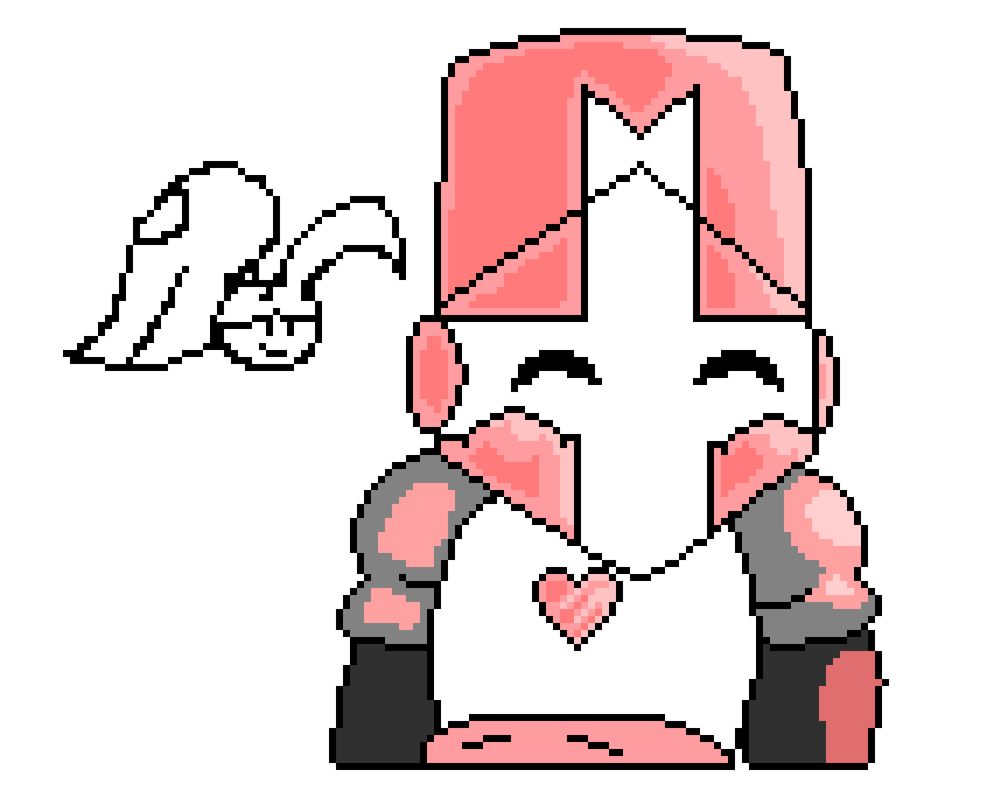 been playing castle crashers remastered on the switch lately, i main Love Knight. also, im gonna leave this site for at LEAST 3 days... maybe make only some pixel arts, BUT NO MESSAGES, ok :|