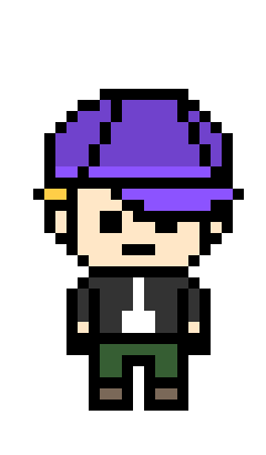 danganronpa pixel sprite base
