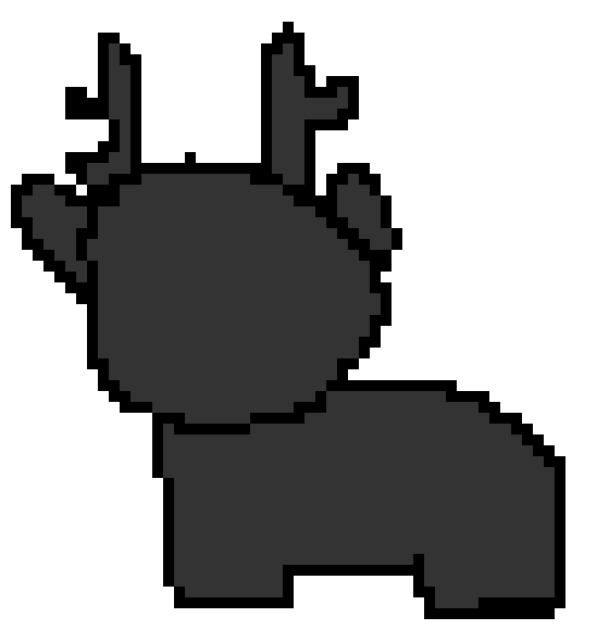 [4b66be] shadow deer