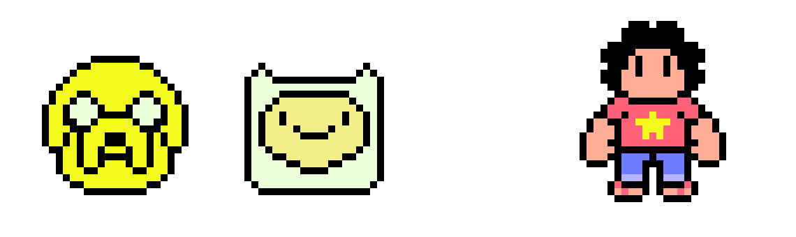 [ed3d67] Cartoon Network Pixel Art