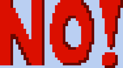 [95be89] NO!