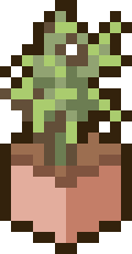 [9b9cad] Plant  Pixel Art