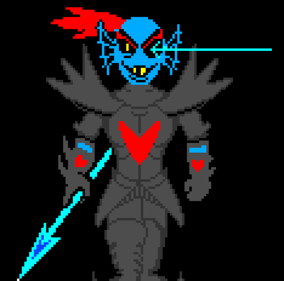 Undertale Undyne The Undying (Colored)