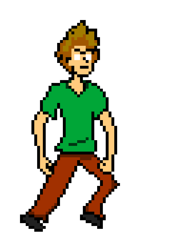 shaggy's god eater sprites 8-Bit