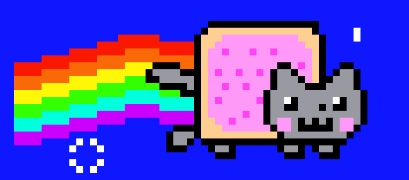 [2f9fd2] nyan cat