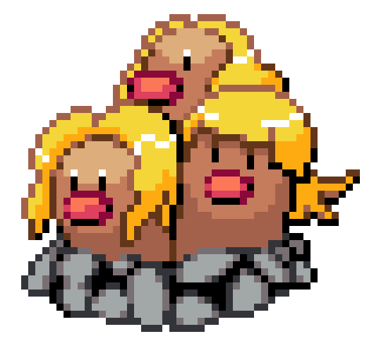[b5b91e] (Alolan) Dugtrio